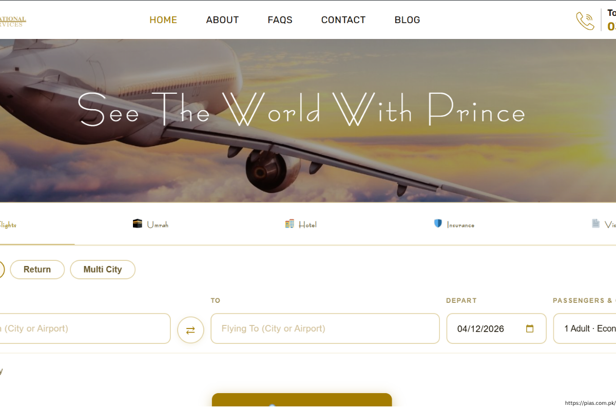 PIAS - PRINCE INTERNATIONAL AVIATION SERVICES