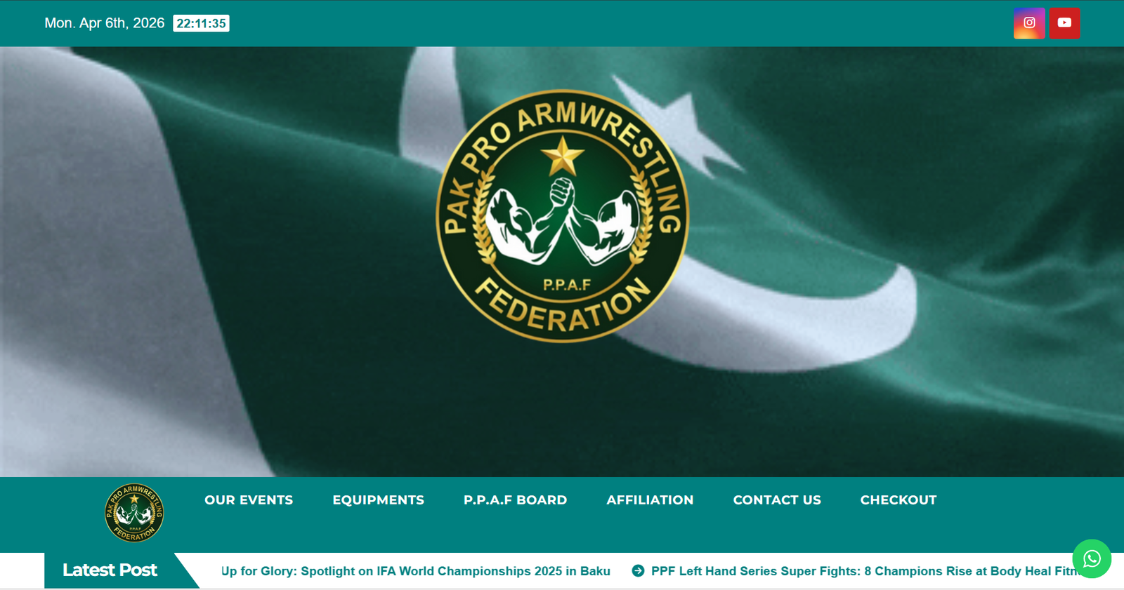 PPAF – PAK PRO ARM WRESTLING FEDERATION